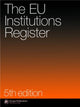 Book cover of: Eu Institutions Register