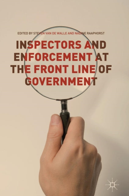 Book cover of: Inspectors and Enforcement at the Front Line of Government. By: Steven Van de Walle