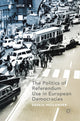 Book cover of: Politics of Referendum Use in European Democracies. By: Saskia Hollander