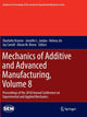 Book cover of: Mechanics of Additive and Advanced Manufacturing, Volume 8. By: Sharlotte Kramer