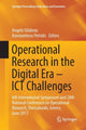 Book cover of: Operational Research in the Digital Era – ICT Challenges. By: Angelo Sifaleras