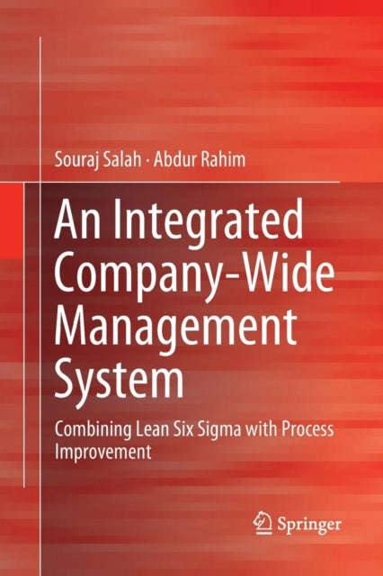 Book cover of: Integrated Company-Wide Management System. By: Souraj Salah