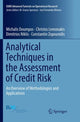 Book cover of: Analytical Techniques in the Assessment of Credit Risk. By: Michalis Doumpos