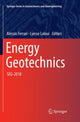 Book cover of: Energy Geotechnics. By: Alessio Ferrari