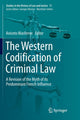 Book cover of: Western Codification of Criminal Law. By: Aniceto Masferrer