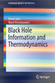 Book cover of: Black Hole Information and Thermodynamics. By: Dieter Lüst