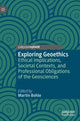 Book cover of: Exploring Geoethics. By: Martin Bohle