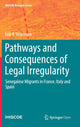 Book cover of: Pathways and Consequences of Legal Irregularity. By: Erik R. Vickstrom