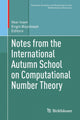 Book cover of: Notes from the International Autumn School on Computational Number Theory. By: Ilker Inam
