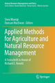Book cover of: Applied Methods for Agriculture and Natural Resource Management. By: Siwa Msangi