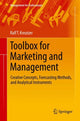 Book cover of: Toolbox for Marketing and Management. By: Ralf T. Kreutzer