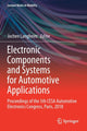 Book cover of: Electronic Components and Systems for Automotive Applications. By: Jochen Langheim