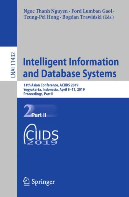 Book cover of: Intelligent Information and Database Systems. By: Ngọc Thanh Nguyễn