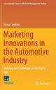 Book cover of: Marketing Innovations in the Automotive Industry. By: Elena Candelo
