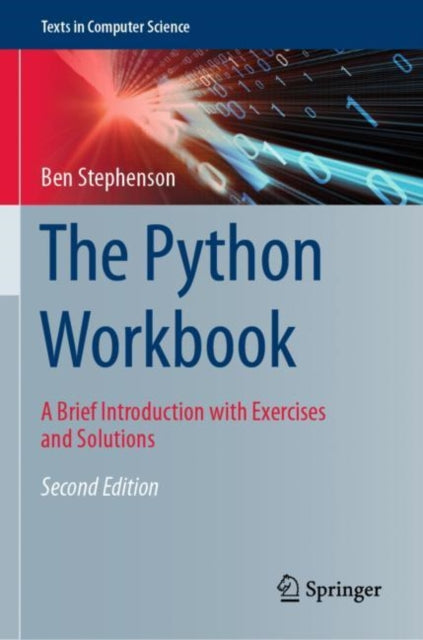 Book cover of: Python Workbook. By: Ben Stephenson