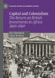 Book cover of: Capital and Colonialism. By: Klas Rönnbäck