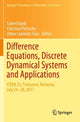 Book cover of: Difference Equations, Discrete Dynamical Systems and Applications. By: Saber Elaydi