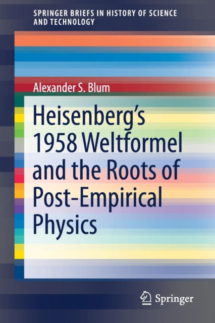 Heisenberg’s 1958 Weltformel and the Roots of Post-Empirical Physics