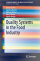 Book cover of: Quality Systems in the Food Industry. By: Marco Fiorino