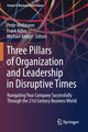 Book cover of: Three Pillars of Organization and Leadership in Disruptive Times. By: Peter Wollmann