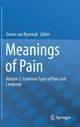 Book cover of: Meanings of Pain. By: Simon van Rysewyk