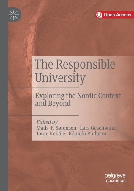 Book cover of: Responsible University. By: Mads P. Sørensen