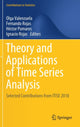 Book cover of: Theory and Applications of Time Series Analysis. By: Olga Valenzuela