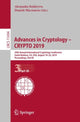 Book cover of: Advances in Cryptology – CRYPTO 2019. By: Alexandra Boldyreva
