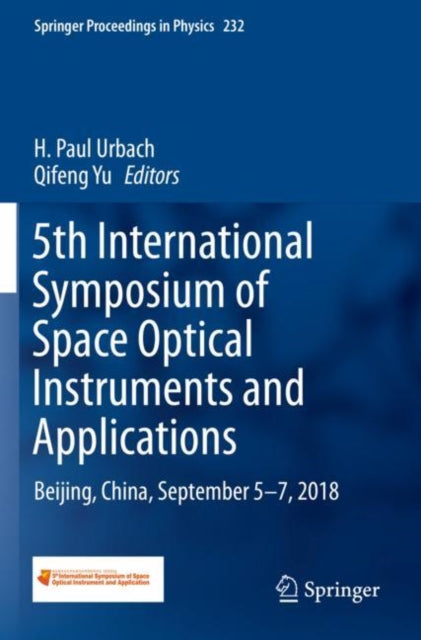 Book cover of: 5th International Symposium of Space Optical Instruments and Applications. By: H. Paul Urbach