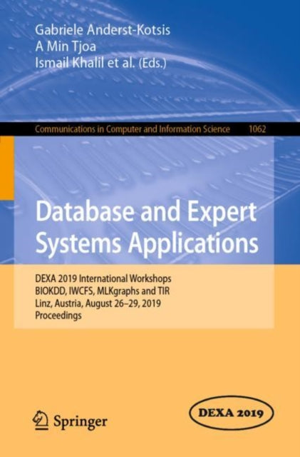 Book cover of: Database and Expert Systems Applications. By: Gabriele Anderst-Kotsis