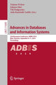 Book cover of: Advances in Databases and Information Systems. By: Tatjana Welzer