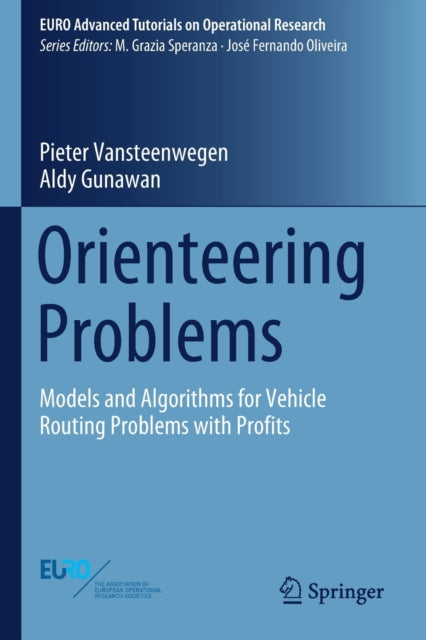 Book cover of: Orienteering Problems. By: Pieter Vansteenwegen