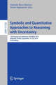 Book cover of: Symbolic and Quantitative Approaches to Reasoning with Uncertainty. By: Gabriele Kern-Isberner