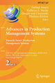 Book cover of: Advances in Production Management Systems. Towards Smart Production Management Systems. By: Farhad Ameri