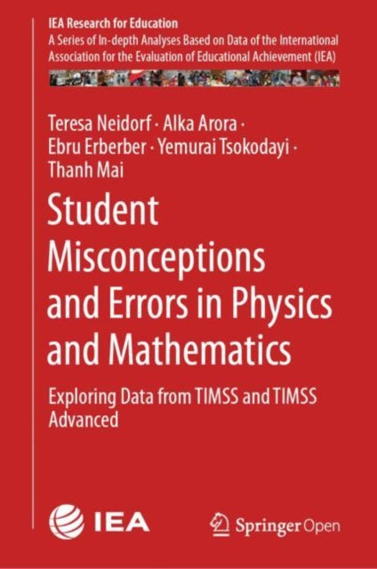 Book cover of: Student Misconceptions and Errors in Physics and Mathematics. By: Teresa Neidorf