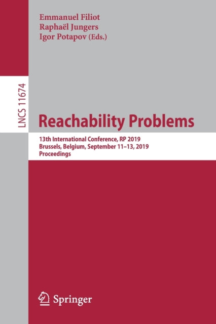 Book cover of: Reachability Problems. By: Emmanuel Filiot
