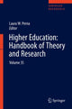 Book cover of: Higher Education: Handbook of Theory and Research. By: Laura W. Perna