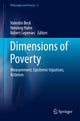 Book cover of: Dimensions of Poverty. By: Valentin Beck