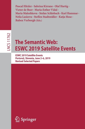 The Semantic Web: ESWC 2019 Satellite Events