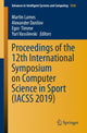 Book cover of: Proceedings of the 12th International Symposium on Computer Science in Sport (IACSS 2019). By: Martin Lames