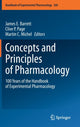 Book cover of: Concepts and Principles of Pharmacology. By: James E. Barrett