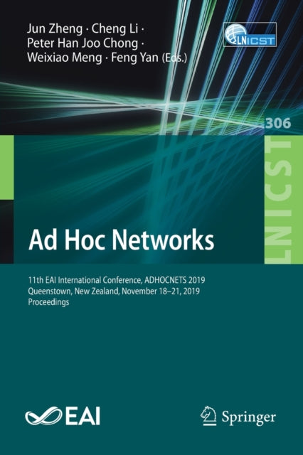Book cover of: Ad Hoc Networks. By: Jun Zheng