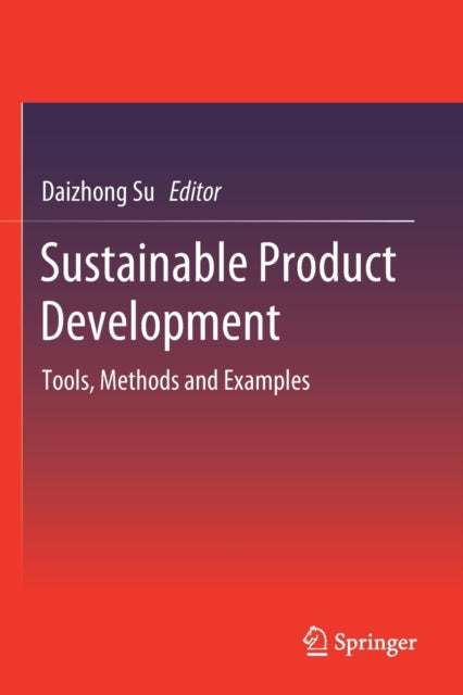 Book cover of: Sustainable Product Development. By: Daizhong Su