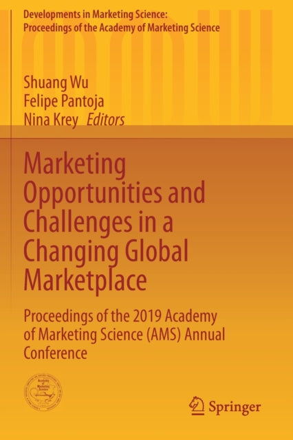 Book cover of: Marketing Opportunities and Challenges in a Changing Global Marketplace. By: Shuang Wu
