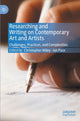 Book cover of: Researching and Writing on Contemporary Art and Artists. By: Christopher Wiley