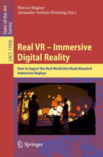 Book cover of: Real VR – Immersive Digital Reality. By: Marcus Magnor