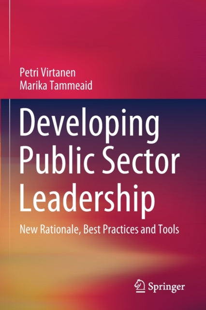 Book cover of: Developing Public Sector Leadership. By: Petri Virtanen