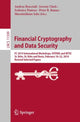 Book cover of: Financial Cryptography and Data Security. By: Andrea Bracciali