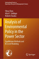 Book cover of: Analysis of Environmental Policy in the Power Sector. By: Yihsu Chen