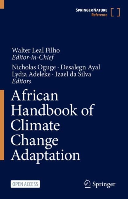 Book cover of: African Handbook of Climate Change Adaptation. By: Walter Leal Filho
